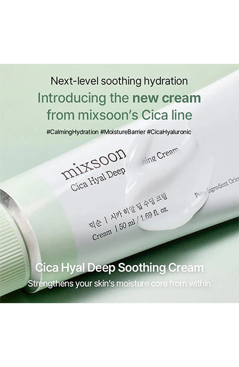 Cica Hyal Deep Soothing Cream |Mixsoon