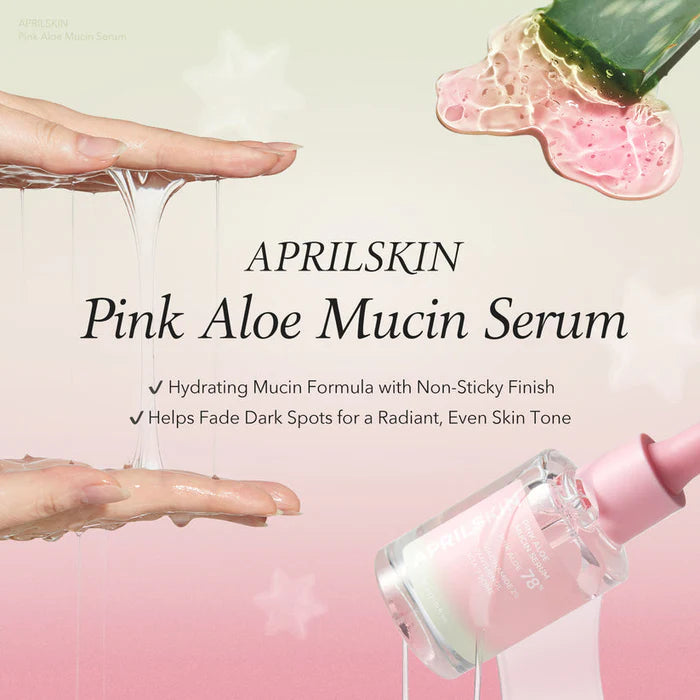 Pink Aloe Mucin Serum | APRILSKIN