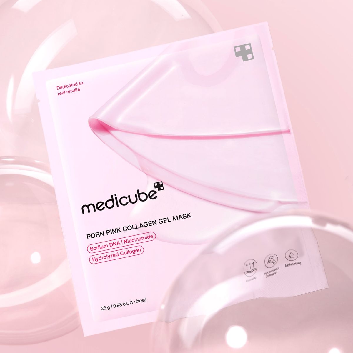 PDRN Pink Collagen Gel Mask | Medicube