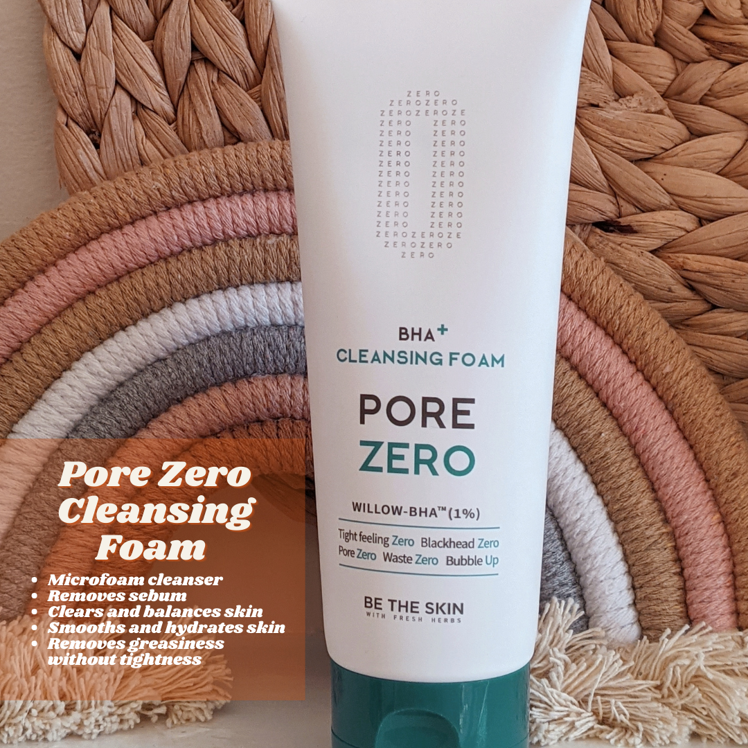 BHA+PORE Zero Cleansing Foam | Be the Skin