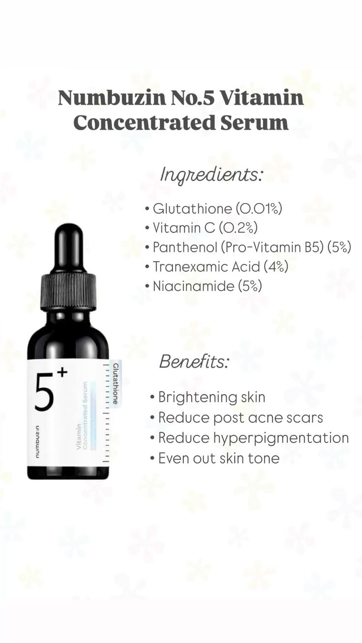 NO 5 Vitamin Concentrated Serum- Bightening Antioxidant | NUMBUZIN