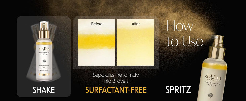 First spray serum- The spray that fixes everything! | d'alba