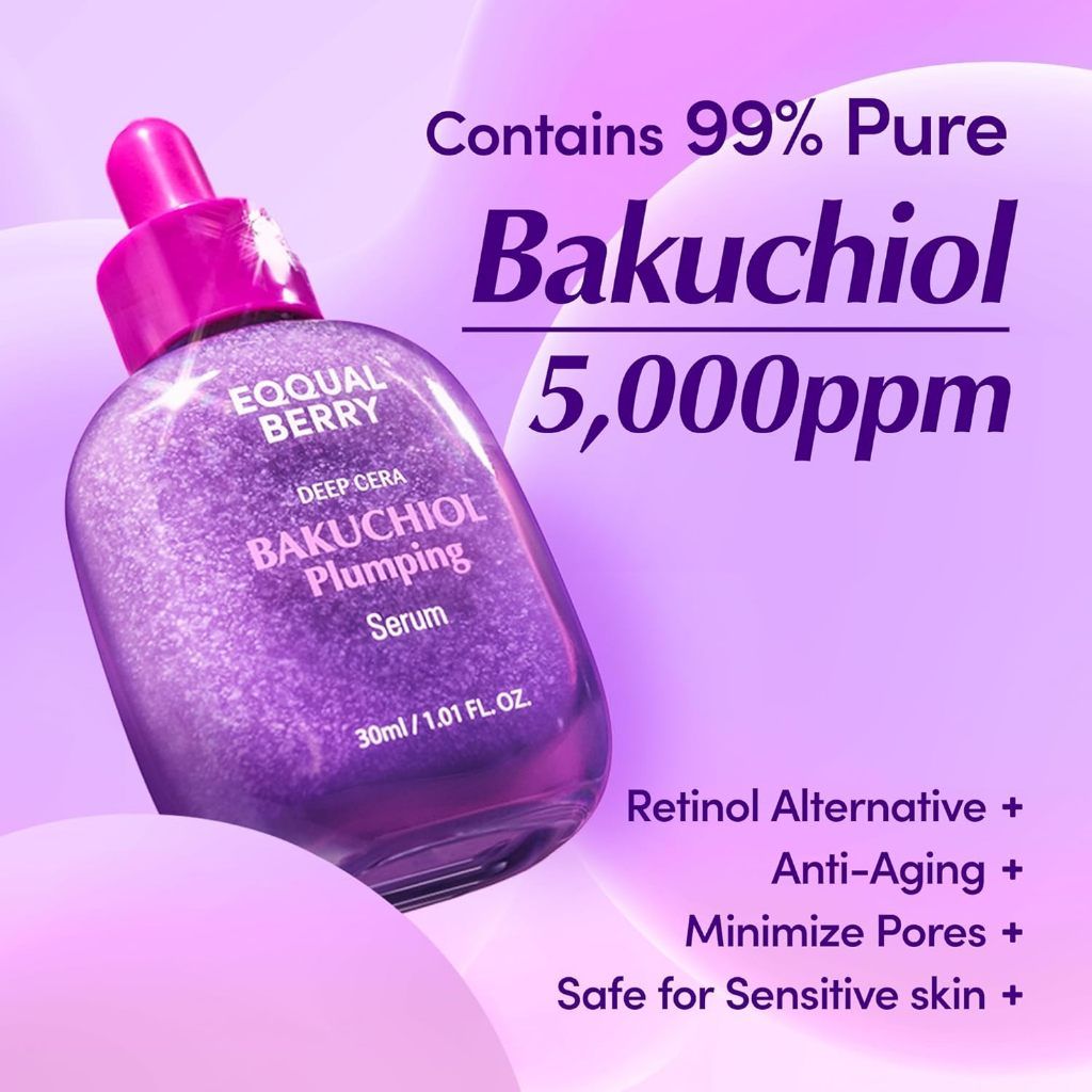 Bakuchiol Plumping Serum | EQQUALBERRY