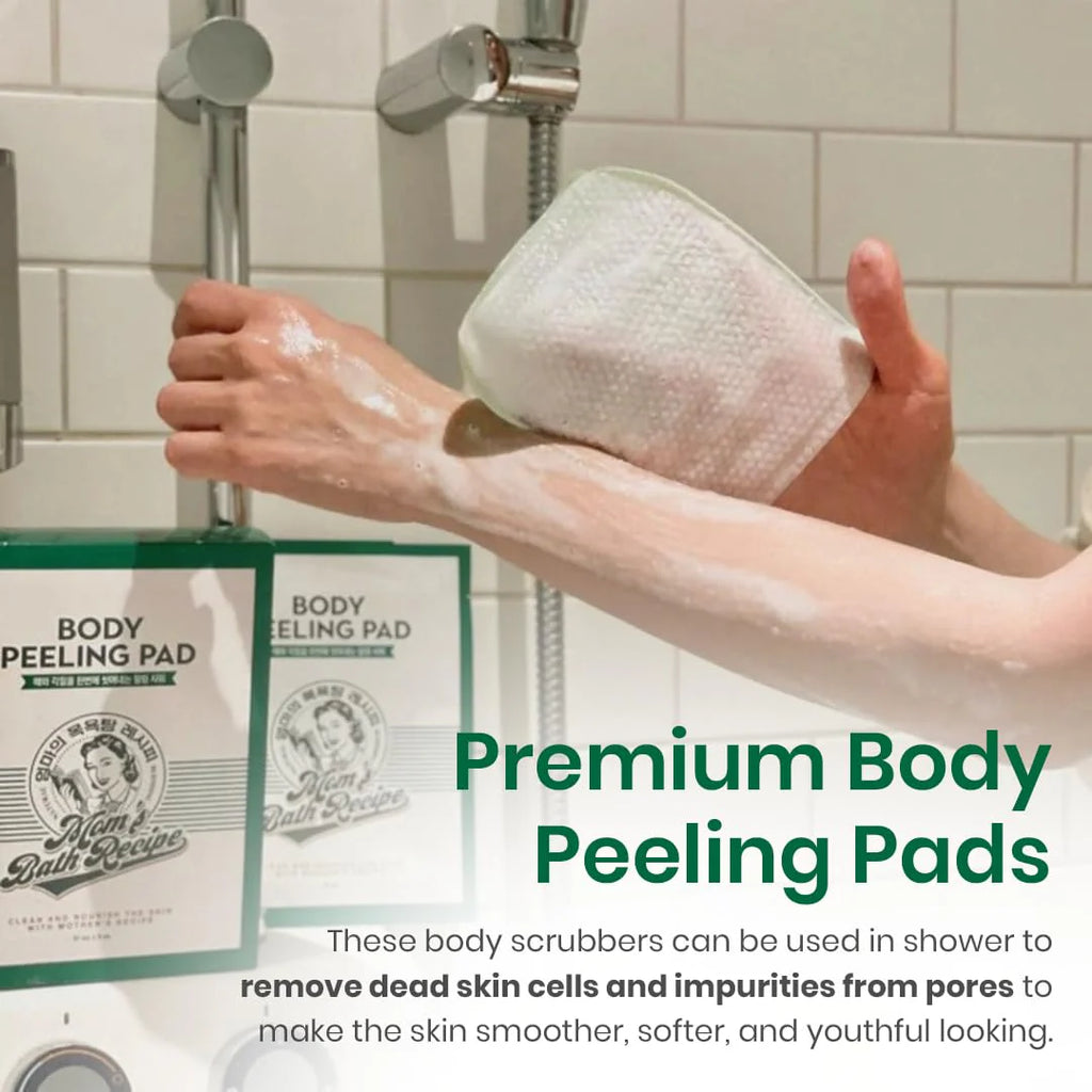 Body Peeling Pad | Mom's Bath Recipe ليفة التقشير للجسم
