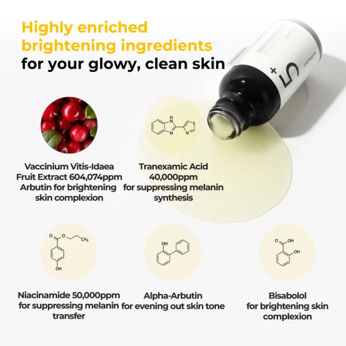 NO 5 Vitamin Concentrated Serum- Bightening Antioxidant | NUMBUZIN