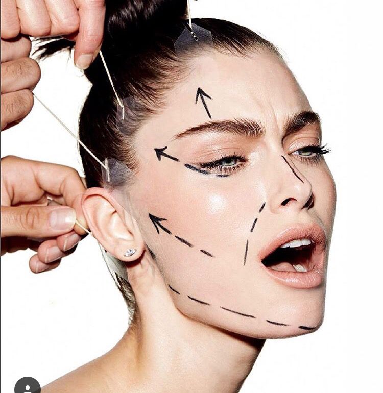 Facelifting Tapesوصلات شد الوجه
