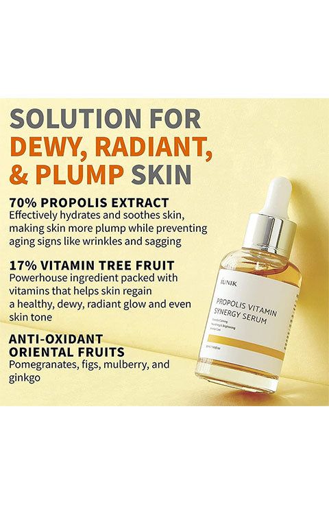 Propolis 70% Vitamins 17% Synergy Serum | IUNIK