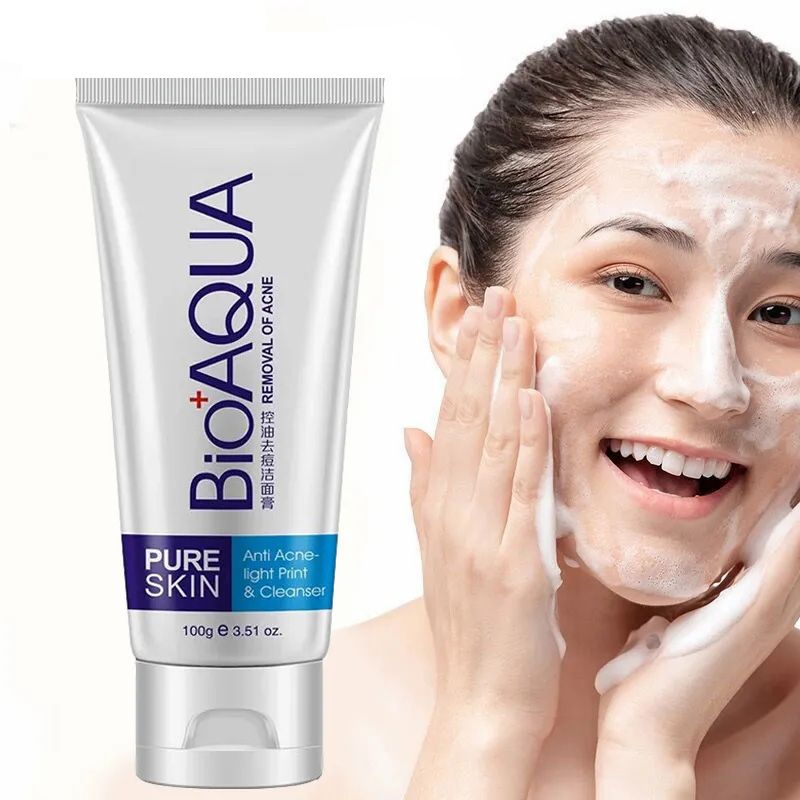Pure Skin Anti Acne Light Print Cleanser Best Acne Treatment | BIOAQUA