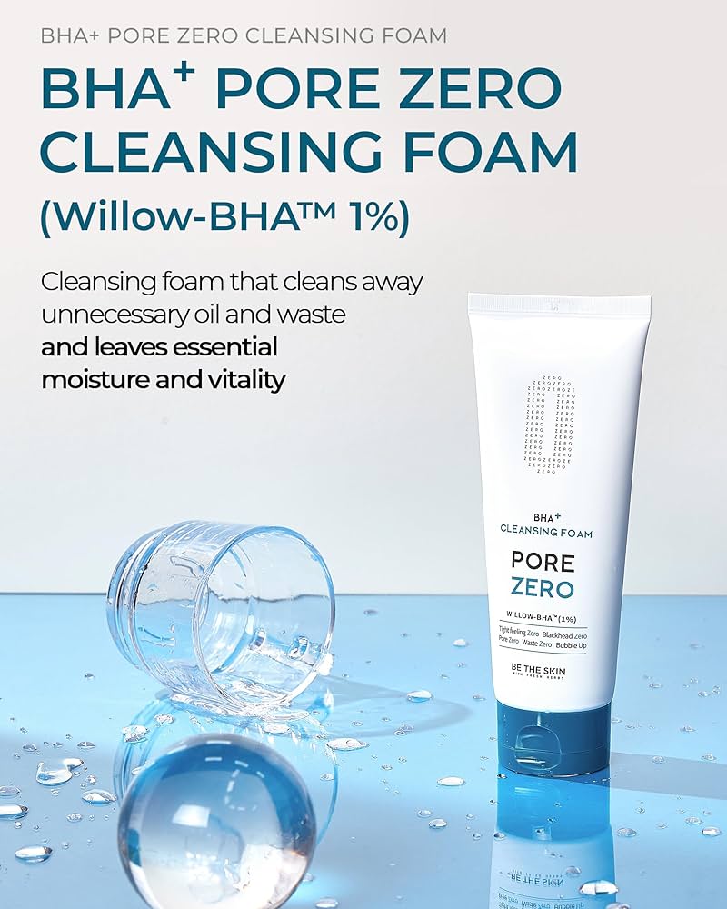 BHA+PORE Zero Cleansing Foam | Be the Skin