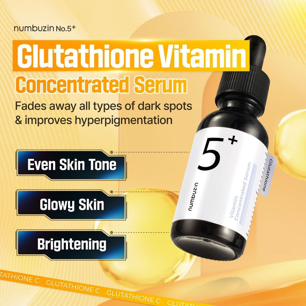 NO 5 Vitamin Concentrated Serum- Bightening Antioxidant | NUMBUZIN