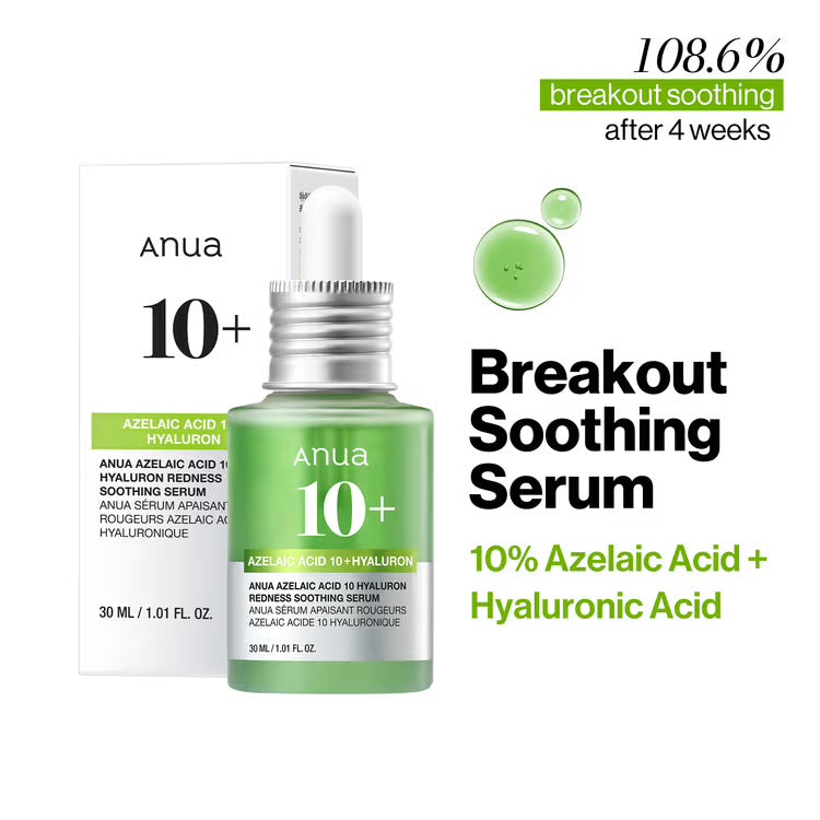 Azelaic Acid 10 Hyaluron Redness Soothing Serum | Anua