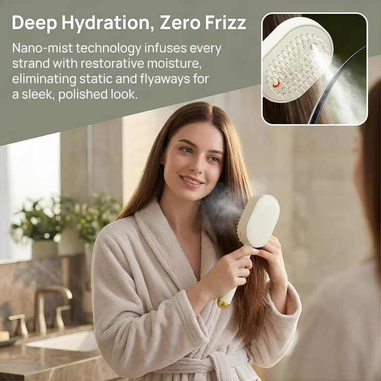 Electric Steam Hair Brush