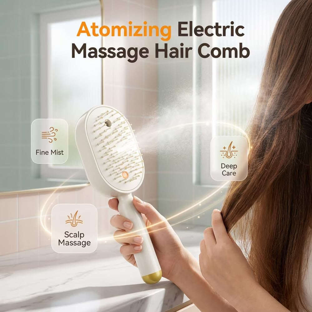 Electric Steam Hair Brush