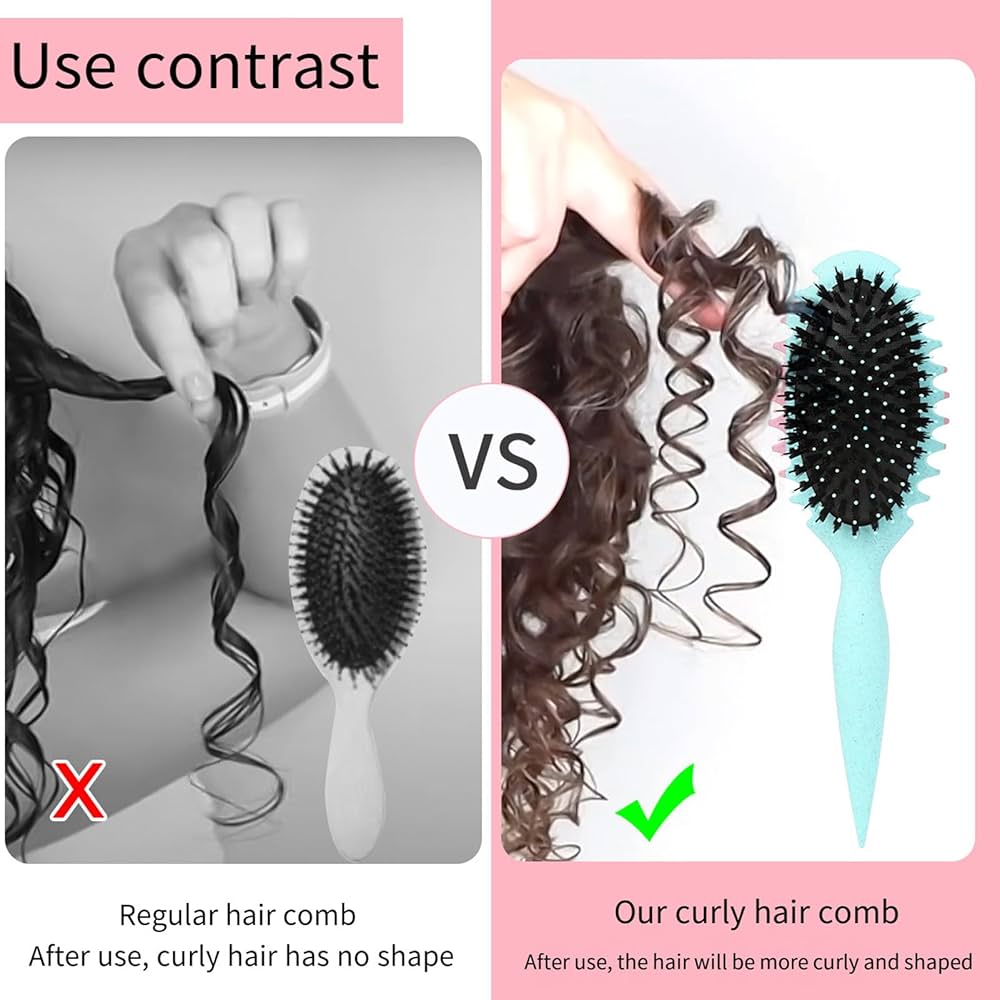 Curl Defining Brush-Curly Hair Brush
