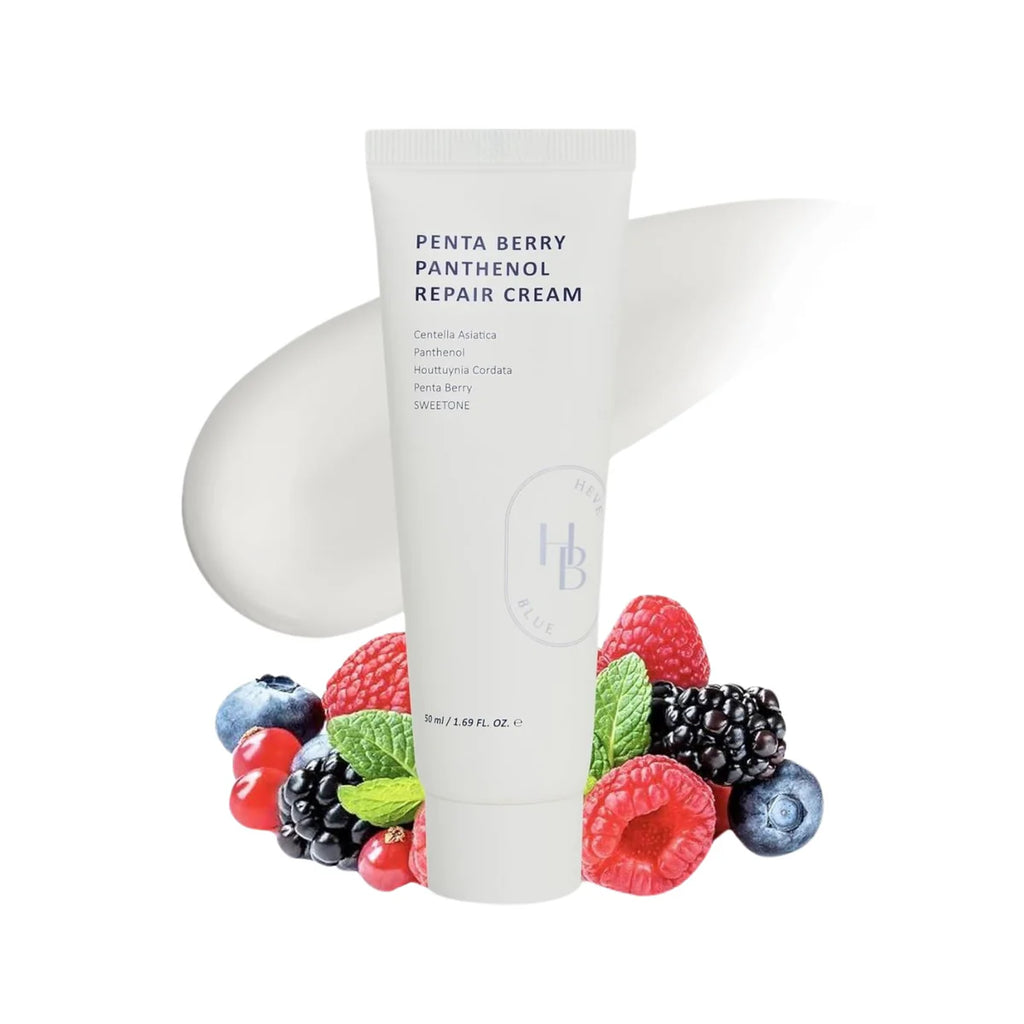 Penta Berry Panthenol Repair Cream | HEVEBLUE