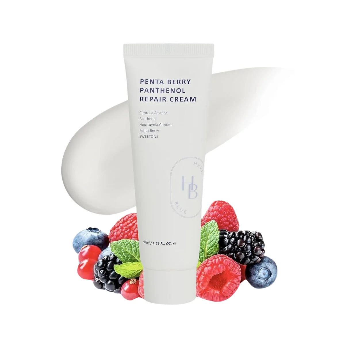 Penta Berry Panthenol Repair Cream | HEVEBLUE