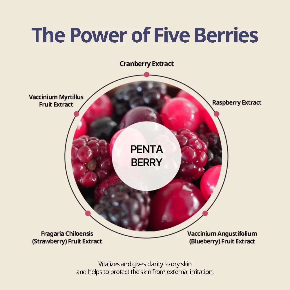 Penta Berry Panthenol Repair Cream | HEVEBLUE
