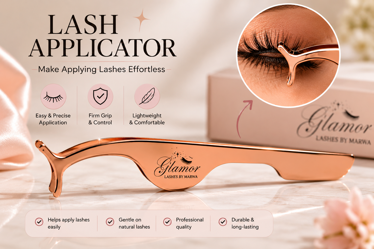 Lash Applicatorملقط رموش
