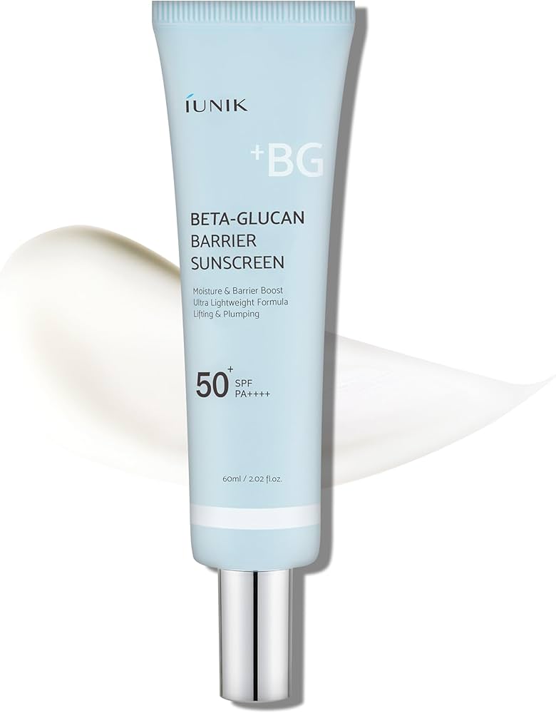 Beta-Glucan Barrier Sunscreen | iUNIK  حماية عالية من الشمس