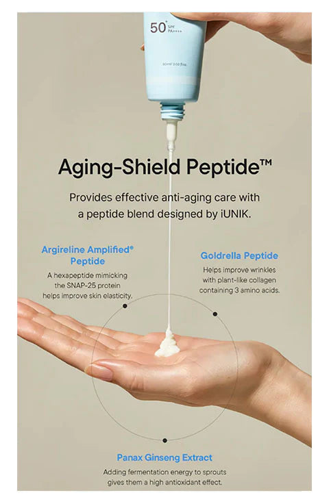 Beta-Glucan Barrier Sunscreen | iUNIK  حماية عالية من الشمس