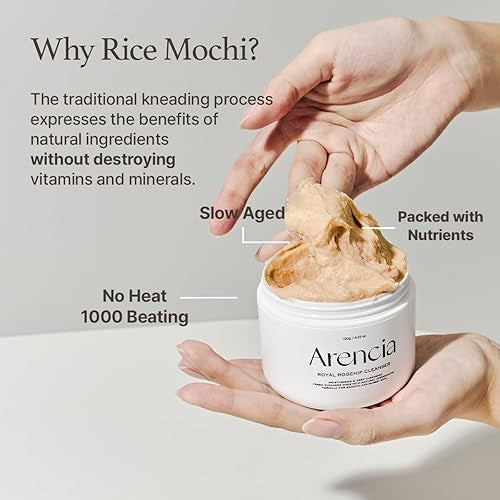 Calendula Rice Mochi Cleanser | Arenciaغسول