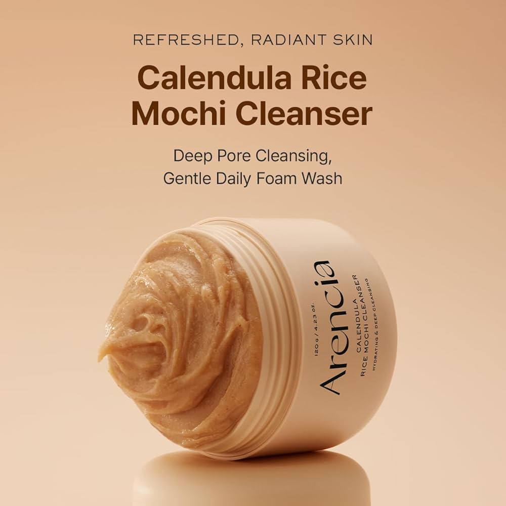 Calendula Rice Mochi Cleanser | Arenciaغسول