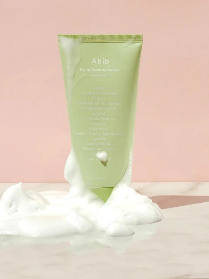 Acne Heart-leaf Foam Cleanser | Abib غسول رغوي لمكافحة حب الشباب