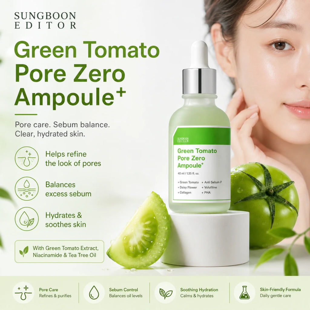 Green Tomato Pore Zero Ampoule-40 ml