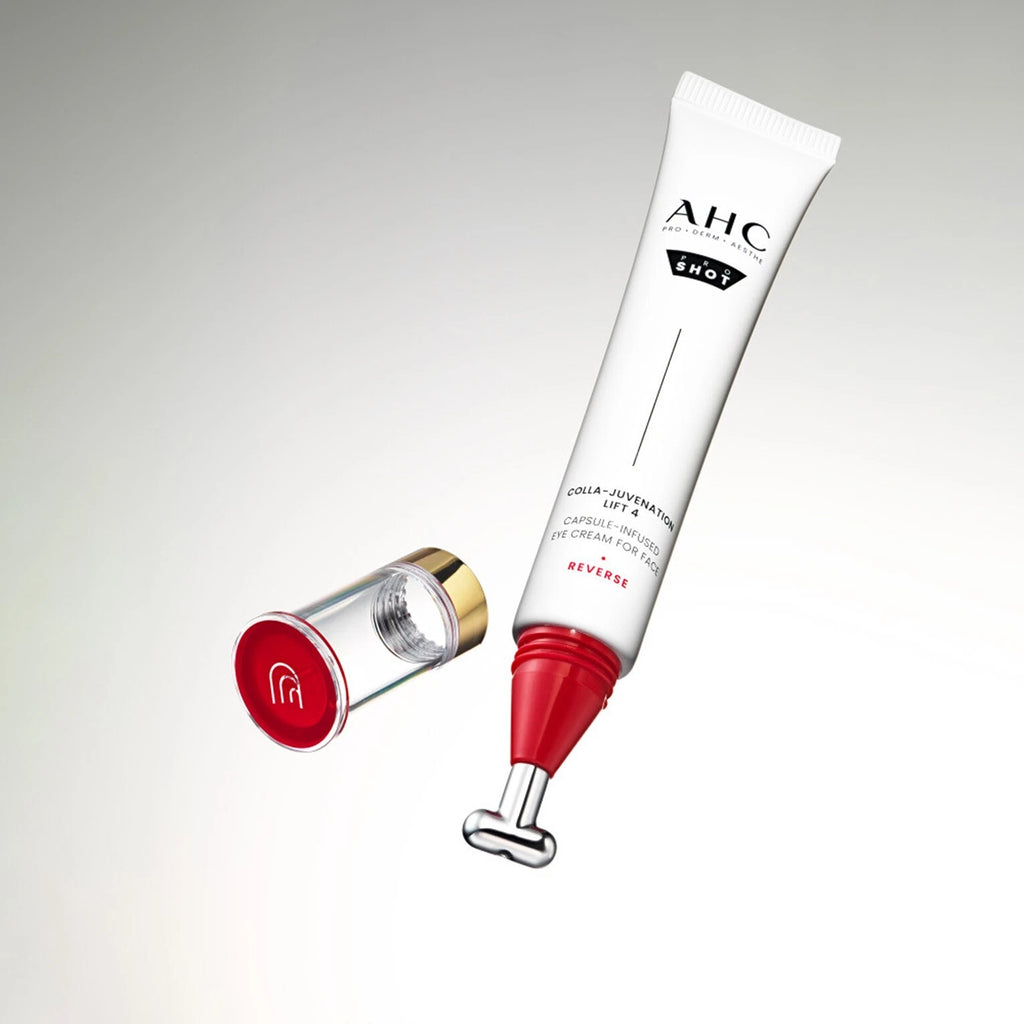 AHC Pro Shot Colla-Juvenation Lift 4 Capsule-Infused Eye Cream for Face – 30 ml ✨