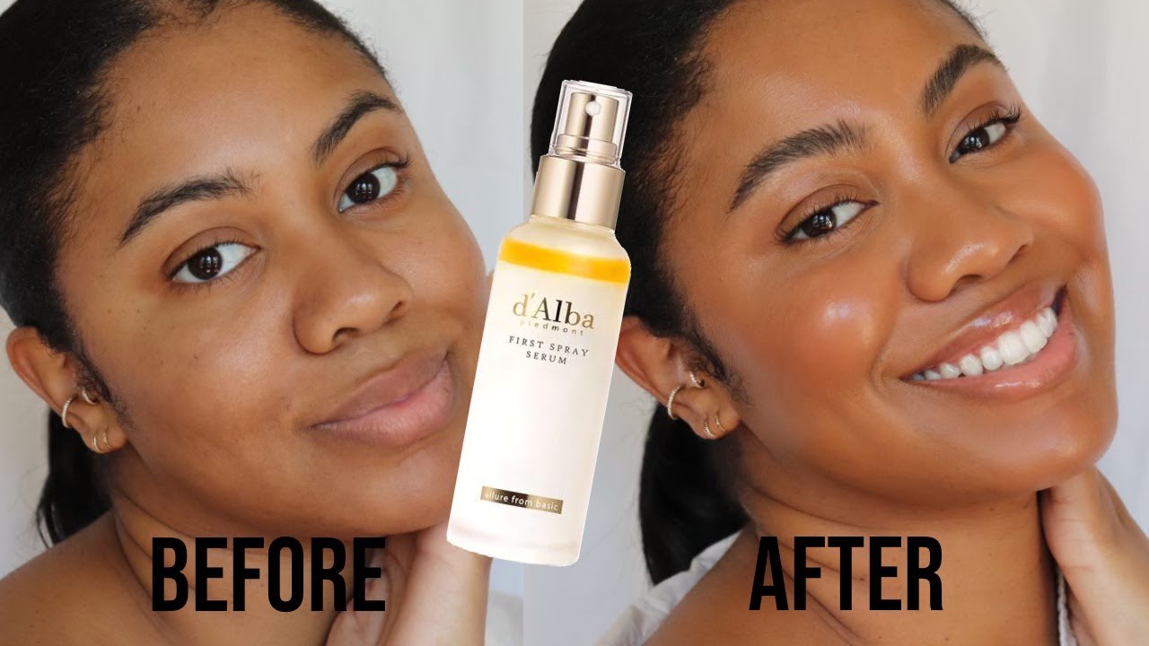 First spray serum- The spray that fixes everything! | d'alba