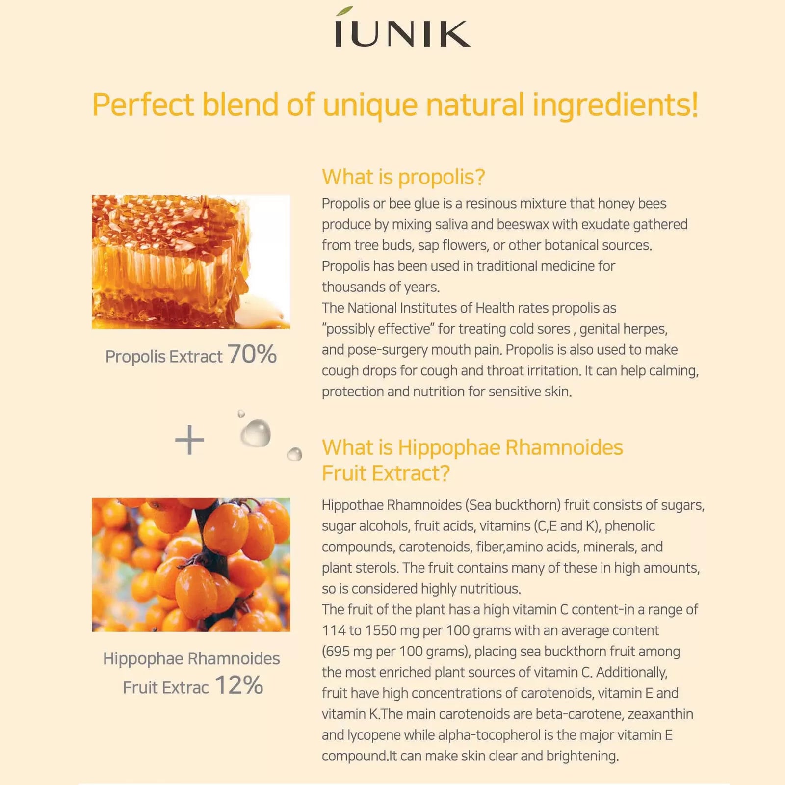 Propolis 70% Vitamins 17% Synergy Serum | IUNIK