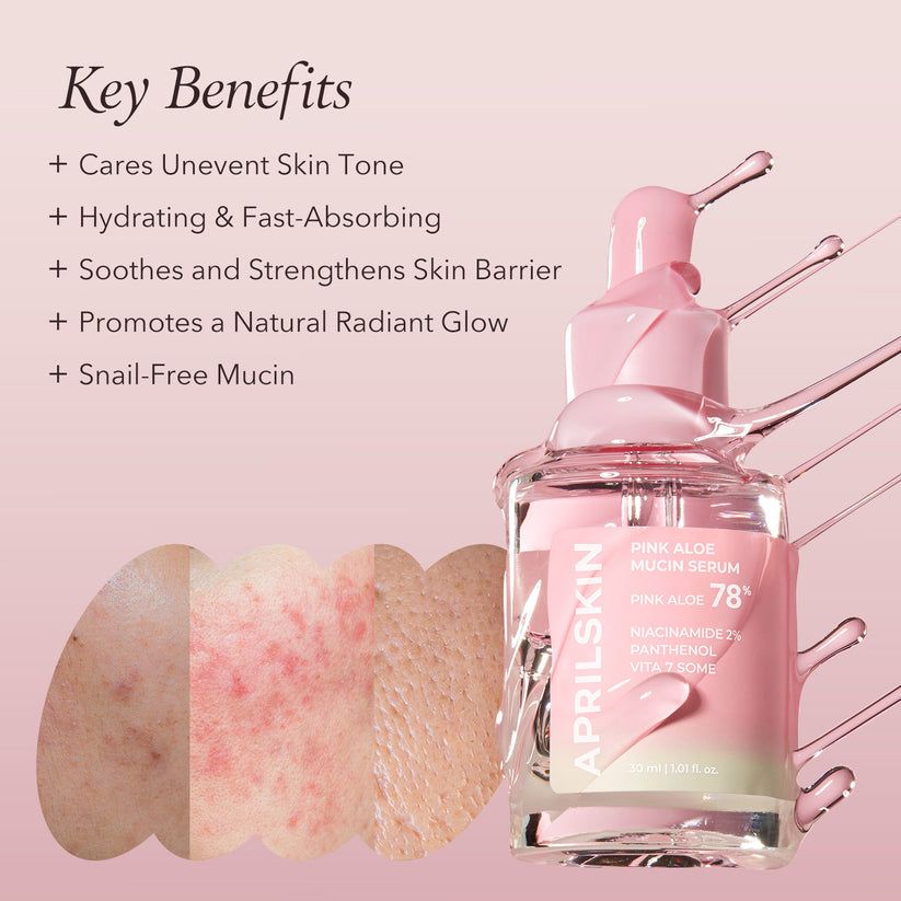 Pink Aloe Mucin Serum | APRILSKIN