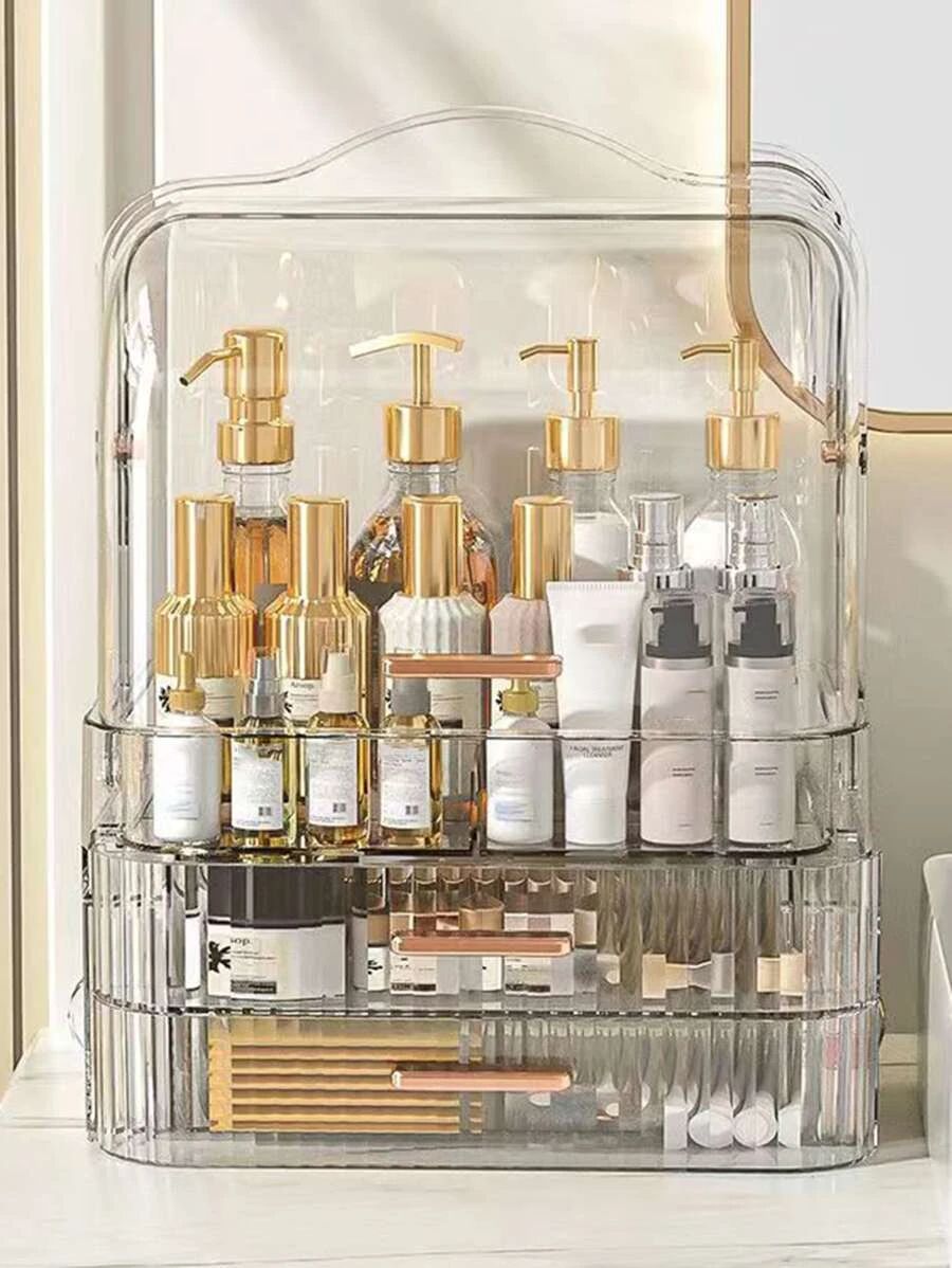 Large Makeup Storage Organizer for Vanityمنظم مكياج ومستحضرات
