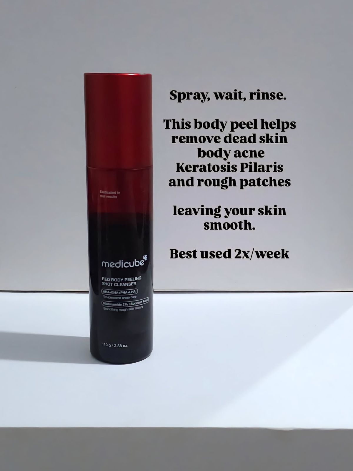 Red Acne Body Peeling Shot | Medicube