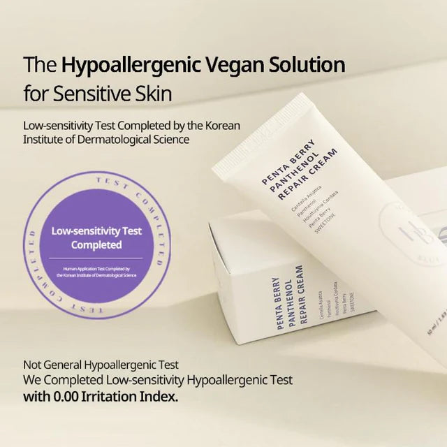 Penta Berry Panthenol Repair Cream | HEVEBLUE