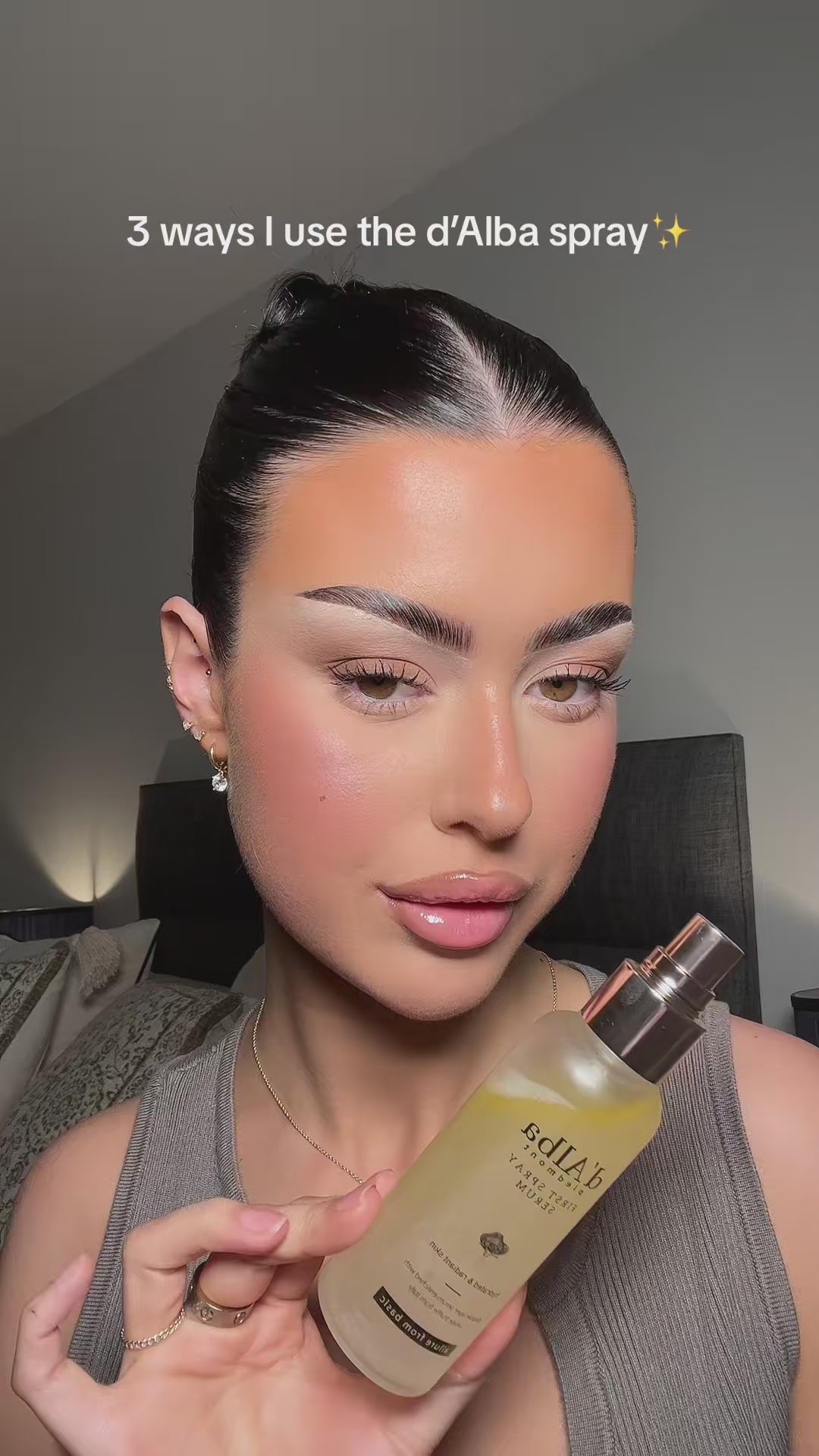 First spray serum- The spray that fixes everything! | d'alba
