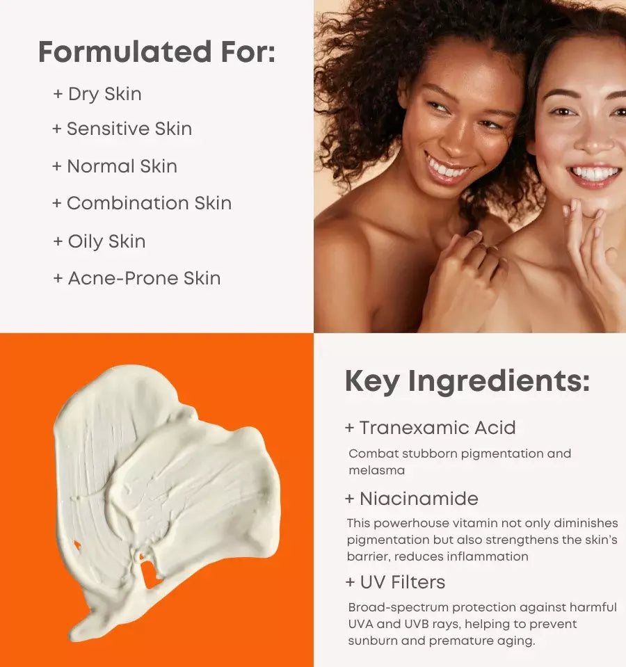 MELA-PRO Tranexamic Acid Sunscreen | Nineless