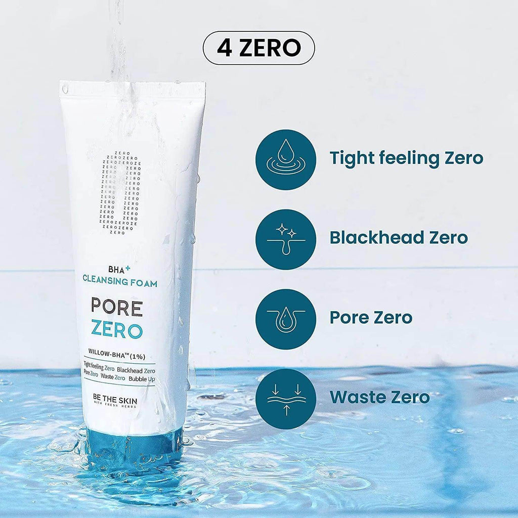 BHA+PORE Zero Cleansing Foam | Be the Skin